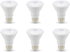 PAR20 LED Light Bulb, 50 Watt Equivalent, Energy Efficient 7W, E26 Standard B...