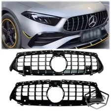 Front Racing Facelift GT Grille For Mercedes Benz A Class W177 2023 2024 A180