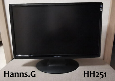 HannStar Hanns.G HSG1064 Gaming Monitor TFT 24,6 Zoll HH251 DVI VGA