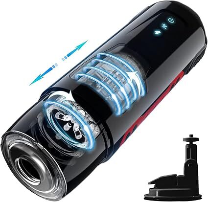 Elektrischer Masturbator Cup, Masturbieren Mann mit 7 Streckfrequenzen