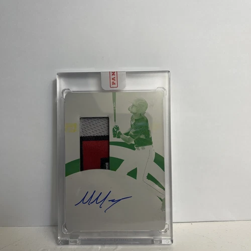 2022 Immaculate Collection Marcelo Mayer 1/1 On Card Patch Auto Printing Plate