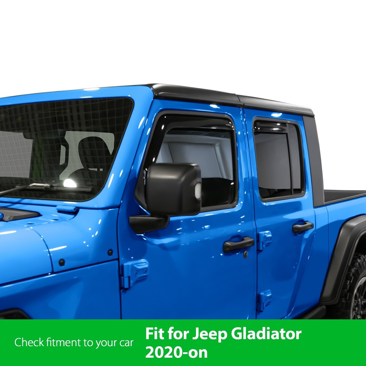 CKPEOR Gouttière de pluie Rain Driverter Hardtop Déflecteur d'eau CKPEOR Gouttière de pluie Rain Driverter Hardtop Déflecteur d'eau