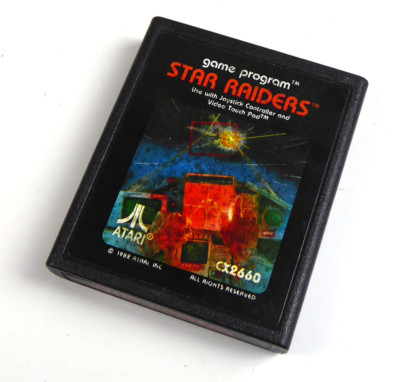 Atari 2600 Spiel -- STAR RAIDERS -- Atari VCS