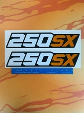 Honda 250SX Custom Rear Fender Decals 1985 85 ATC ATC250SX HB135