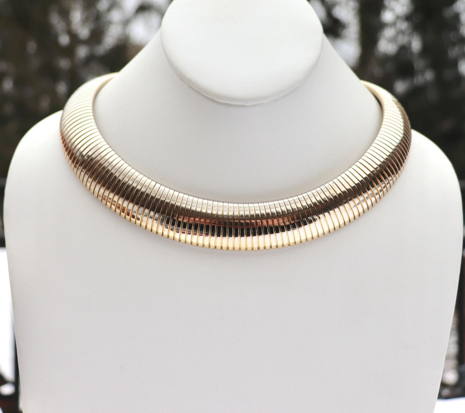 COLLIER VINTAGE CHRISTIAN DIOR COL SOUPLE