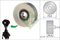 Schaeffler INA 532 0676 10 Umlenk-/FüHrungsrolle, Keilrippenriemen FüR BMW