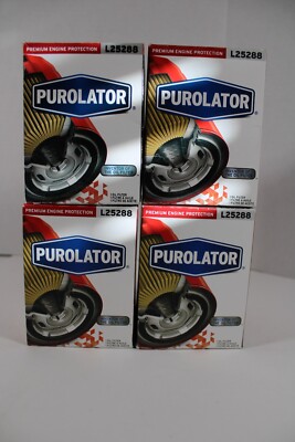 Lot Set of 4 Purolator L25288 Engine Oil Filters Fast Shipping!!