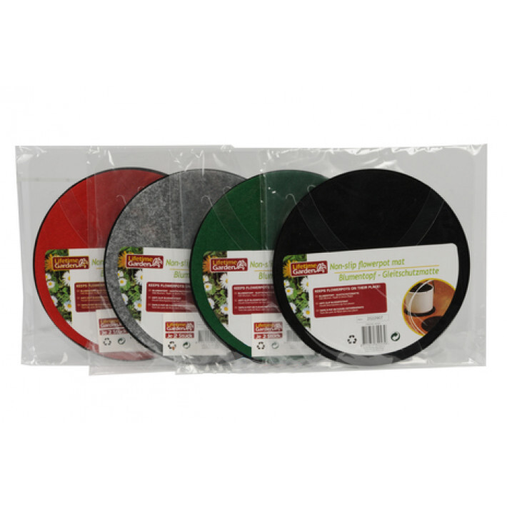 2PC Plant Pot Mats Coasters NonSlip Planter Mats Flower Pots Bottom