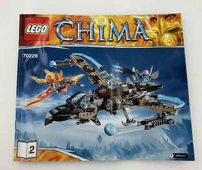 Lego Chima 70228 Instructional Manual Only - Image 1 of 2