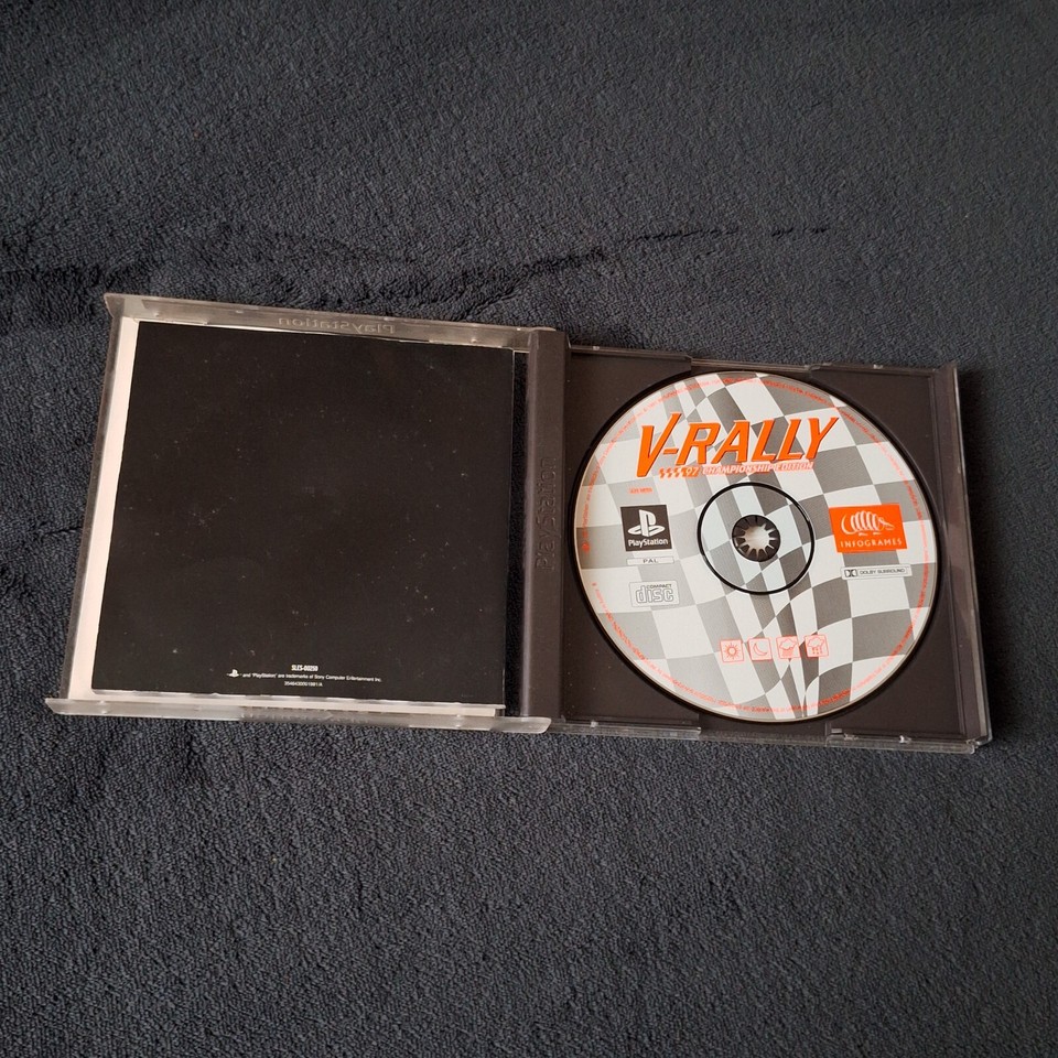 Jeu Vrally V-rally V Rally Sony PlayStation 1 / Ps1 Pal platinum - Jeux vidéo