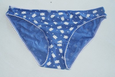 Culotte bleue avec ours neuve taille 38 (10 UK)