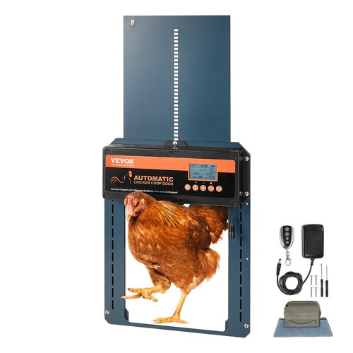 VEVOR Apriporta Automatico Pollaio Apriporta 210x260mm con Timer Sensore di Luce - Imagen 9 de 12