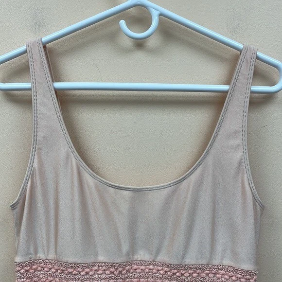 Revolve Tularosa One Piece Swim Suit Retro Pale Pink Large - Image 4 of 4