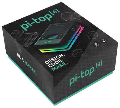Pi-Top 4 PC inkl. Raspberry Pi 4 (4GB) Gehäuse mit Akku für Robotik und Lernen
