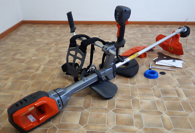 Husqvarna 535iRX Akku Motorsense Freischneider* 36 Volt * Faden + Messer + Gurt