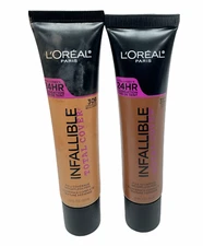 L'Oreal Infallible Total Cover Full Coverage (1.0oz/30ml) NEW; YOU PICK!