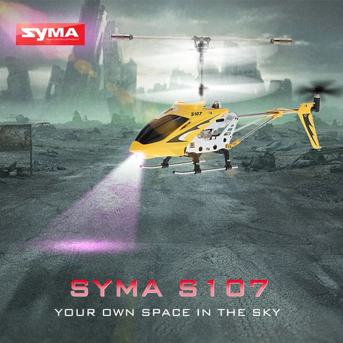 Kids RC Helicopter Remote Control Plane SYMA S107G Rechargeable Drone Toy Gift - Picture 8 of 33