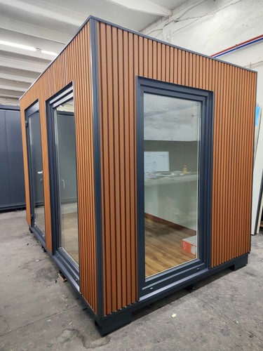 Bürocontainer Container Gartenhaus Pförtnerhaus 3,2x2,2m mit Lieferung kostenlos - Bild 2 von 12