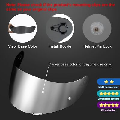 k1s Visor Helmet Visor Face Shield Replacement for k1 k1s k3sv k5