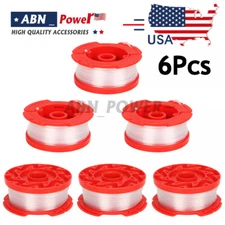 6 Pack professional String Trimmer Line .065" 30ft Compatible with Craftsman