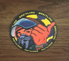 Genuine Breitling Kevin T. Kelly Aerospace Pop Art Coaster RARE Limited Edition