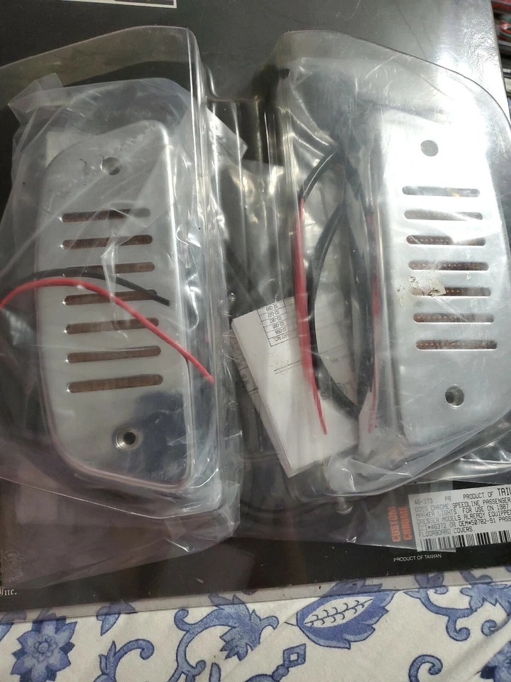 ИНДИВИДУАЛЬНЫЙ ХРОМИРОВАННЫЙ КОМПЛЕКТ ФАР ДЛЯ ПОЛА МОТОЦИКЛА - Изображение 4 из 4