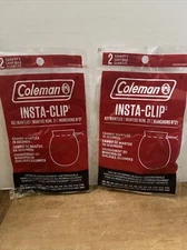 Coleman Lantern Insta-Clip #21 Mantles New Lot of of 2 (2 Per Package) 