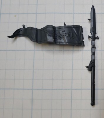 Warhammer 40k Blood Angels Bits Sanguinary Guard Encarmine Spear w Banner #38