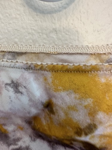 ASTR Anthropologie Blythe Batik schräg Midirock Größe Small neu mit Etikett - Bild 7 von 9