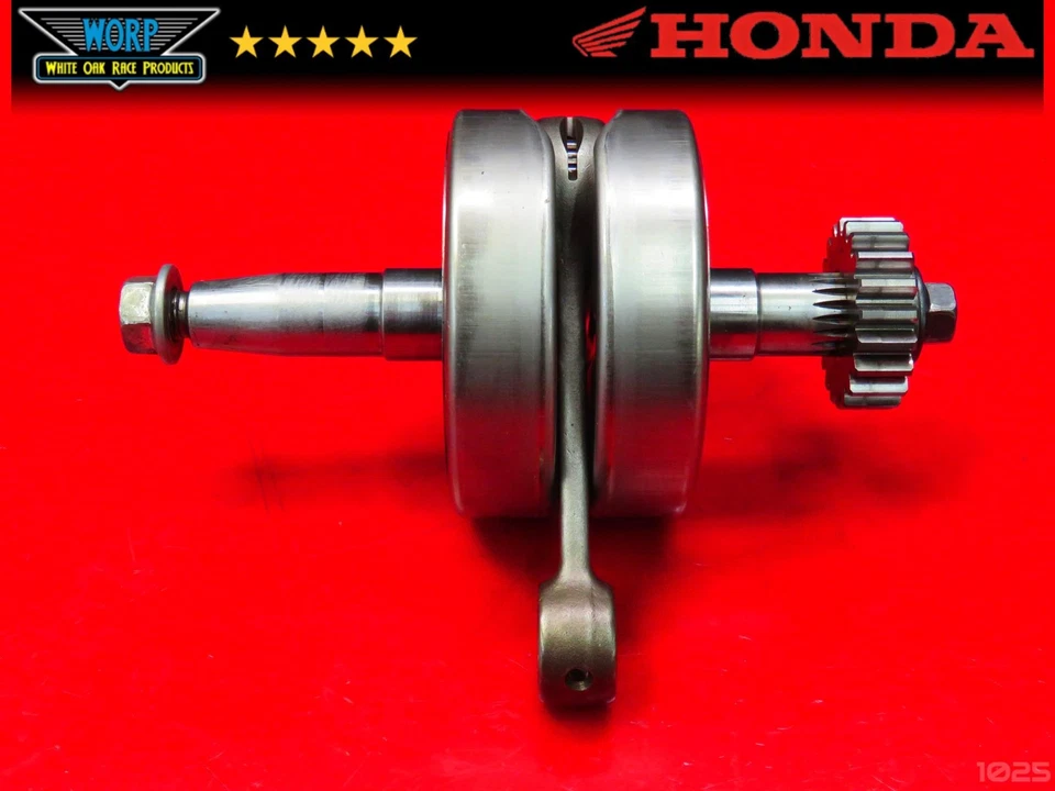 GENUINO OEM 2001 HONDA CR125R CIGÜEÑAL CIGÜEÑAL EXTREMO INFERIOR BIELA Foto 4 de 4