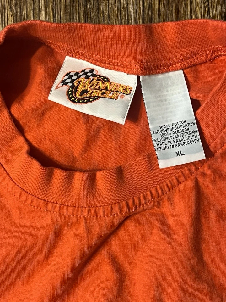 Camisa sin mangas Dale Earnhardt JR #8 NASCAR para hombre XL ganadores círculo rojo vintage Foto 4 de 4