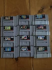 SNES Game Lot  Of 12 Super Mario World All Stars Yoshis Cookie Etc