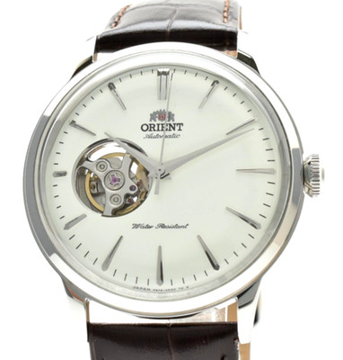 [Mint/Box] ORIENT F6T2-UAA0 White Semi-skeleton Men's Automatic Watch JAPAN