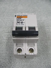 MERLIN GERIN 24522 10amp Type D 2 pole Circuit Breaker.