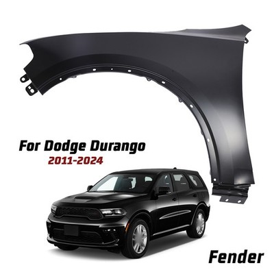 Front Driver Left Fender For 11-22 Dodge Durango  Primed Steel 55369735AC