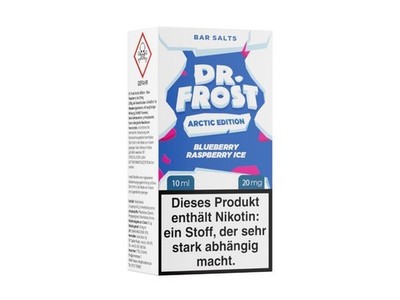 Dr. Frost Arctic Edition Blueberry Raspberry Ice Nikotinsalz Liquid (10er Pack)