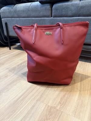 Lacoste L.12.12 Concept Shopper / Vertikale Tote Bag   Rot (High Risk Red)