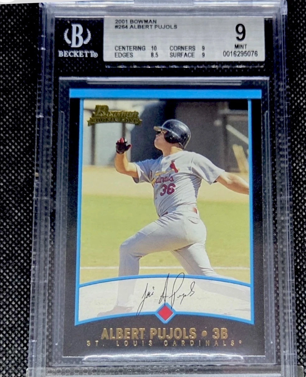 Bowman Albert Pujols Rookie Baseball Sports Trading Cards