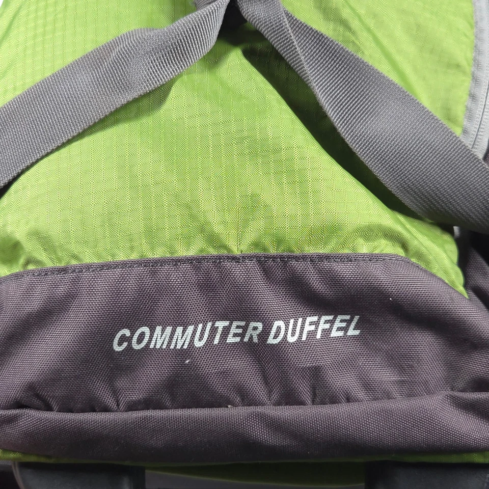 Eddie Bauer Green Rolling Commuter Duffle Bag Carry On Luggage 22" x 10" - Image 3 of 4