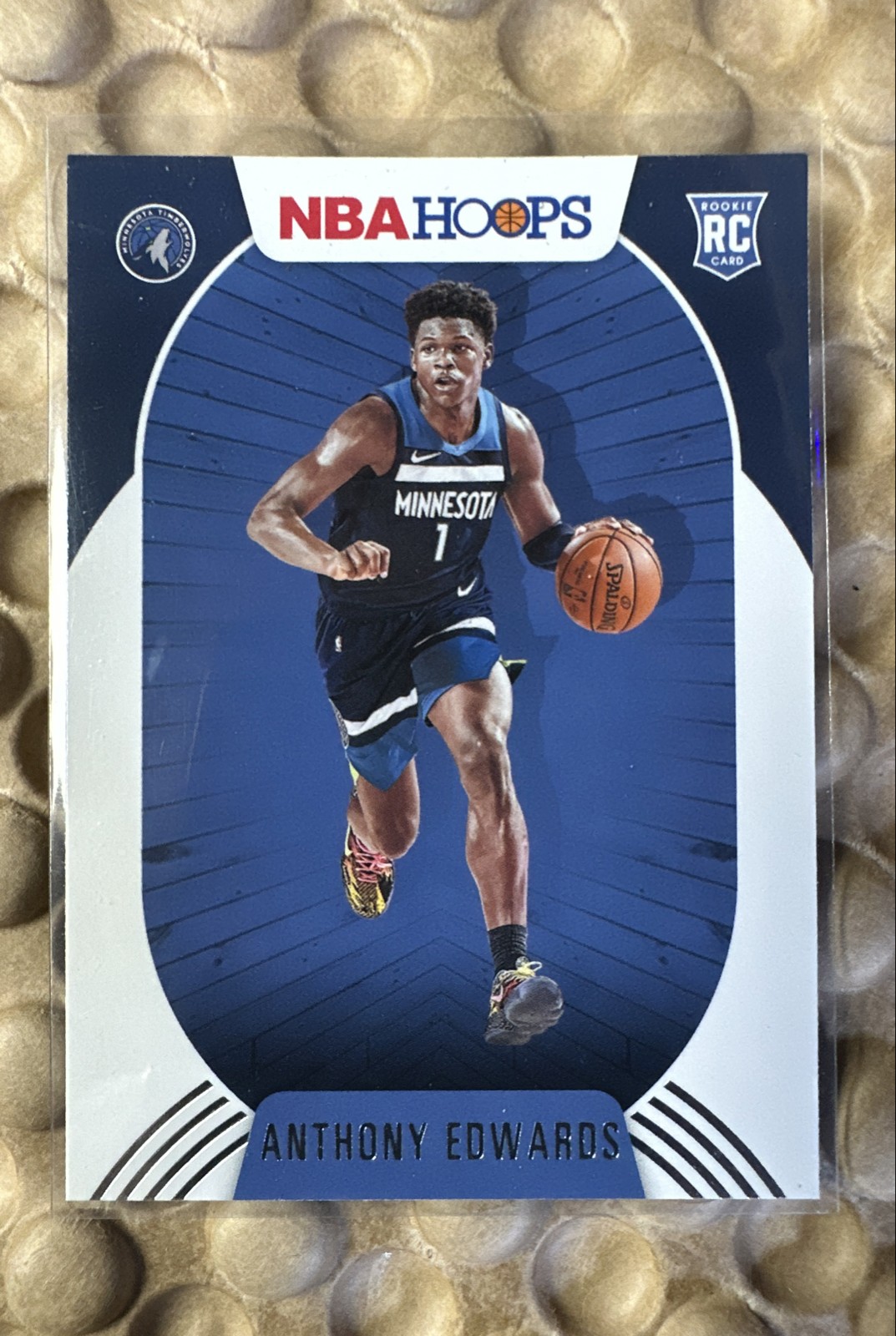 2020-21 Panini NBA Hoops - Anthony Edwards #216 Winter (RC)
