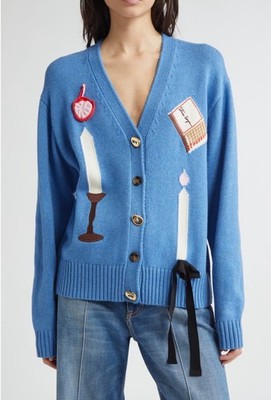 Stine Goya Candle Setting Cardigan NWT Sz L