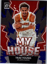 2022-23 Donruss Optic #7 Trae Young My House Purple