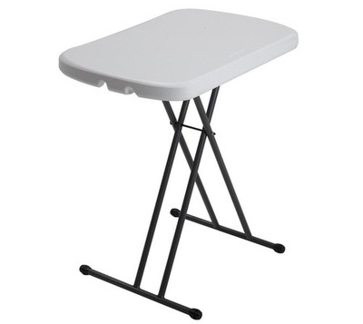 Lifetime Personal Folding Table 2ft 0.66m Compact Portable Desk Indoors Outdoors