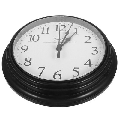 Silent Wall Clock Non Ticking Vintage Design Round Clock For Living Room