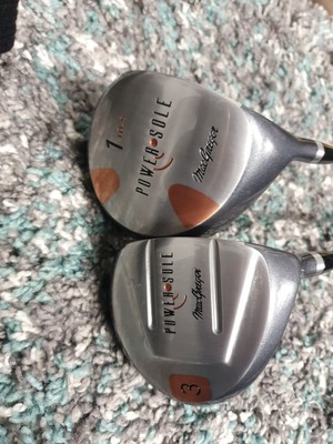 Restposten MacGregor Power Sole Diver & 3 Holz / R Flex Graphit Design & Head Cove