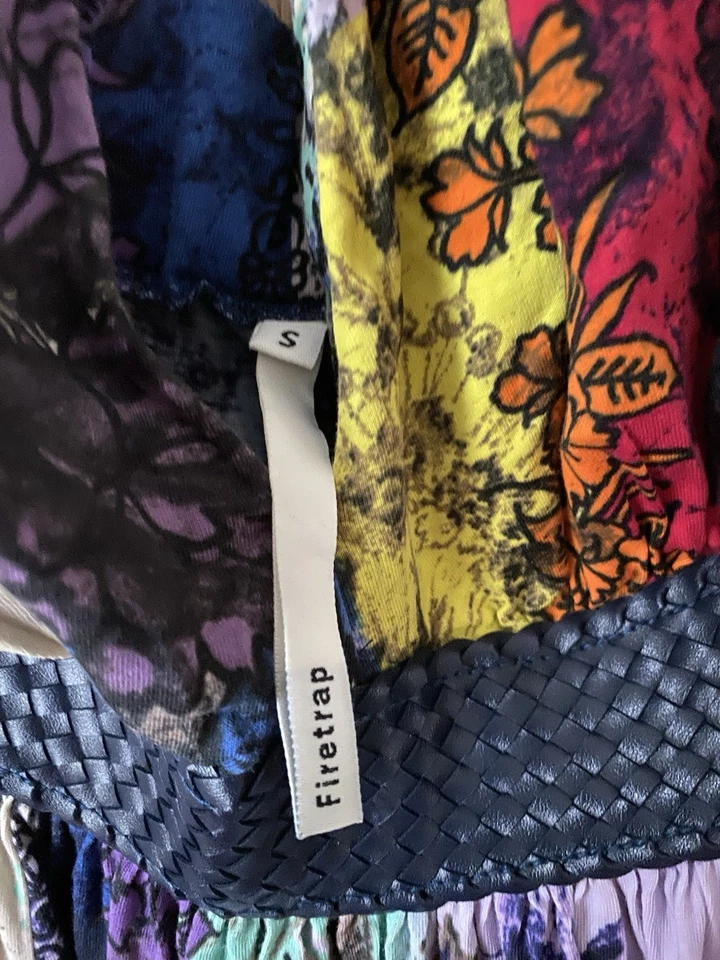 Firetrap Bellamy Halter Neck Maxi Dress Size S - Image 2 of 3