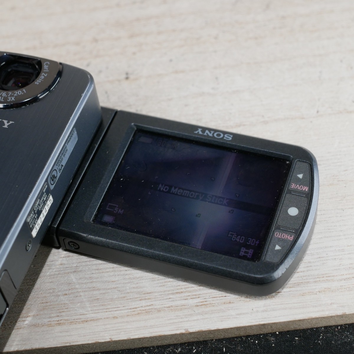 Sony Cyber-shot DSC-M1 5.1MP Digital Camera - Black for sale