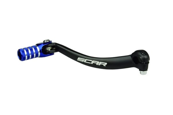 Scar Schalthebel Schwarz Matt/EndstüCk Blau FüR Yamaha YZ 250 F (CG33) 2010-13-image