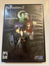 Shin Megami Tensei: Persona 3 (Sony PlayStation 2, 2007) Complete W/ Soundtrack