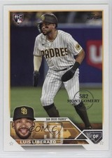 2023 Topps Complete Set 582 Montgomery Club Luis Liberato #659 ff8